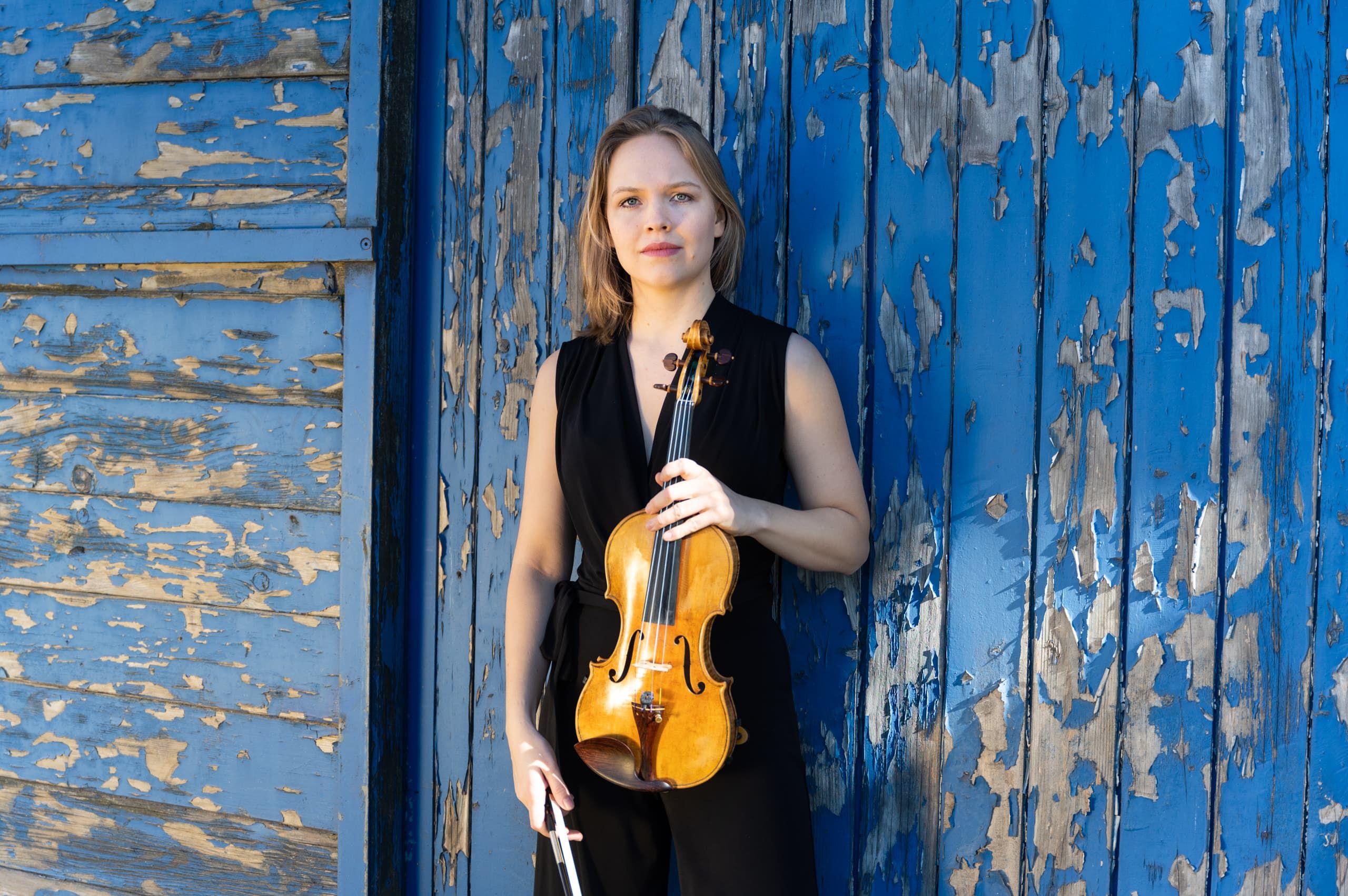 Katharina Drescher mit Violine